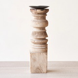 Wooden Candle Stand - Medium