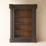 Vintage Carved Architectural Bookcase
