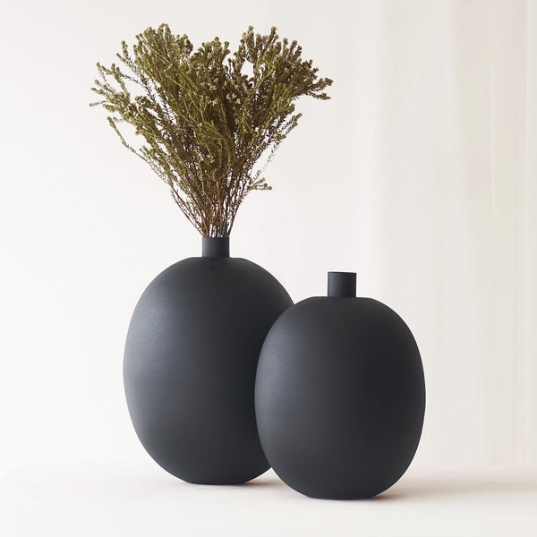 Binco Vase | Black Medium (34cm)
