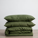 Linen Duvet Set | Forest