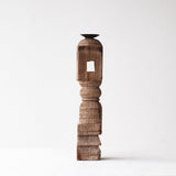 Wooden Candle Stand U