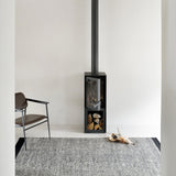 Dots Kilim Rug | Black