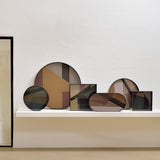 Angle Tray | Glass - Round (92cm)