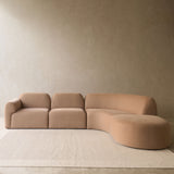 Bulky Modular Sofa | Sepia (308cm)