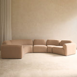 Bulky Modular Sofa | 5 Seater - Sepia (370cm)