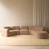 Bulky Modular Sofa | Sepia (370cm)