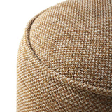 Donut Outdoor Pouf | Marsala Check (50cm)