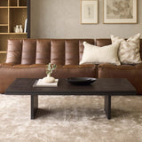 Grooves Coffee Table | Teak (135cm)