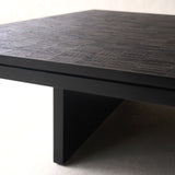 Grooves Coffee Table | Teak (140cm)
