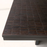 Grooves Coffee Table | Teak (140cm)