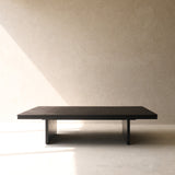 Grooves Coffee Table | Teak (140cm)