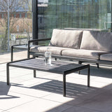 Jack Outdoor Coffee Table | Teak - Black