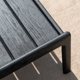 Jack Outdoor Coffee Table | Teak - Black