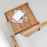 Jack Outdoor Side Table | Teak (54cm)