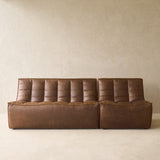 N701 Modular Sofa Set | 3 Seater - Chestnut (220cm)
