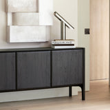 PI Sideboard | Teak Dark Brown (230cm)