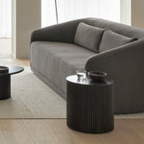 Roller Max Side Table | Mahogany - Dark Brown (40cm)