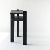 Abstract Console | Teak - Black (133cm) - Originals Furniture