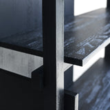 Abstract Rack | Teak - Black (210cm)