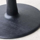 Torsion Round Dining Table | Oak - Black