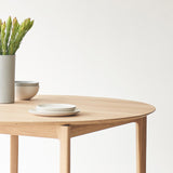 Bok Extendable Round Dining Table | Oak