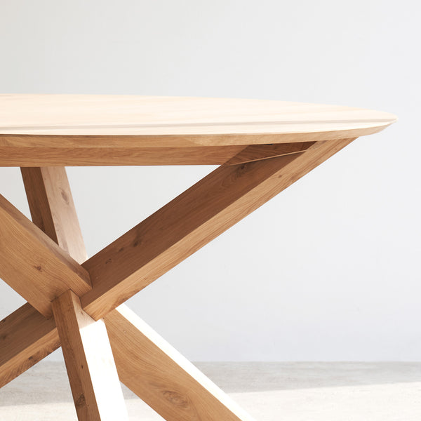Ethnicraft circle oak dining table | Originals Furniture Singapore