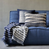 Cushion | Linear (Square) - Navy