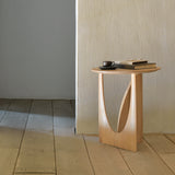 Geometric Side Table | Oak - Natural - Originals Furniture