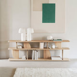 Geometric Console | Oak