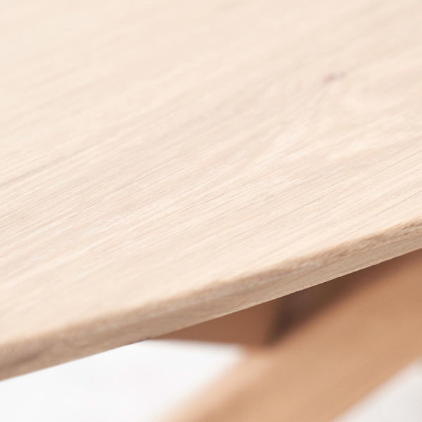 Mikado Oval Coffee Table | Oak (143cm)