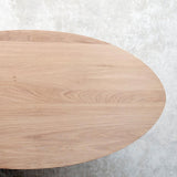 Mikado oval oak coffee table - Originals Furniture Singapore