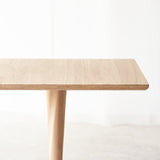 Ethnicraft Natural Oak Torsion Square Abstract Dining Table from Originals Furniture Singapore