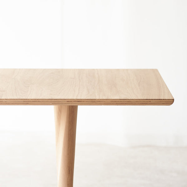 Ethnicraft Natural Oak Torsion Square Abstract Dining Table from Originals Furniture Singapore