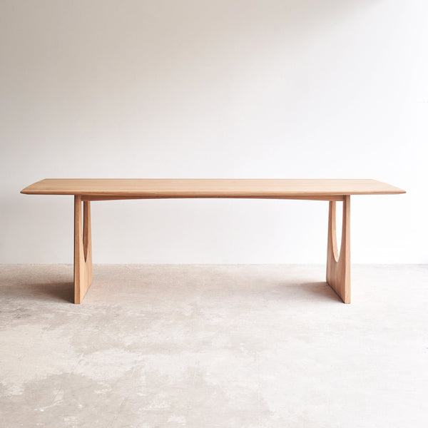 Geometric Dining Table | Oak - Natural
