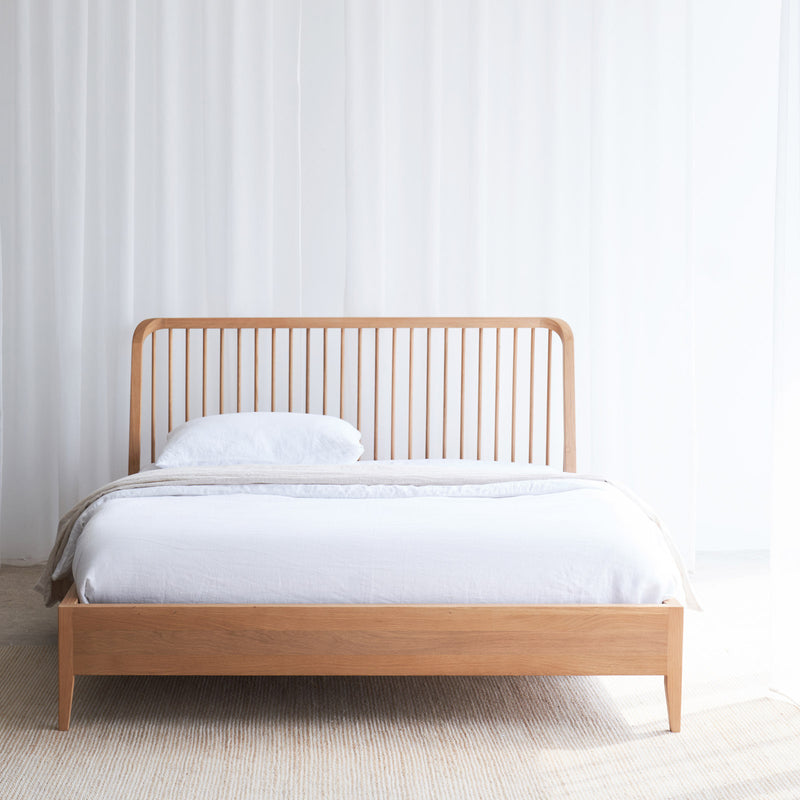 Spindle Bed Frame | Oak