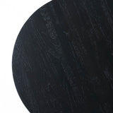 Oblic Side Table | Teak Black