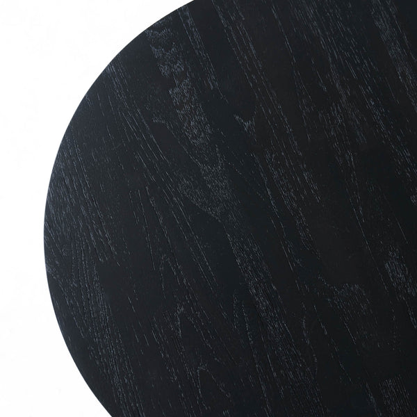 Oblic Side Table | Teak Black