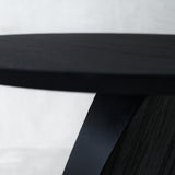 Oblic Side Table | Teak Black - Originals Furniture