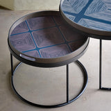 Tray Coffee Round Table Set | Small/Large (62cm)