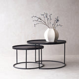 Tray Coffee Round Table Set | Small/Large (62cm)