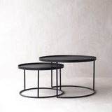 Tray Coffee Round Table Set | Small/Large (62cm)