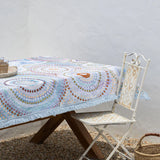 Cotton Throw | Blue Ocean (220cm)