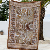 Cotton Throw | Brown Alkira (220cm)