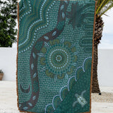 Cotton Throw | The Drift of Our Elders (220cm)