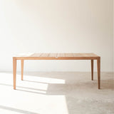 Pier outdoor teak dining table - Originals Furniture Singapore