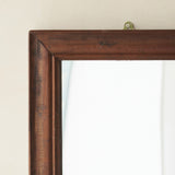 Vintage Teak Small Frame Mirror