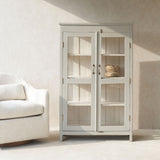 Vintage Large Cabinet | Pewter