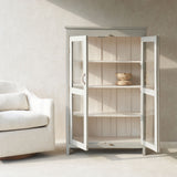 Vintage Large Cabinet | Pewter