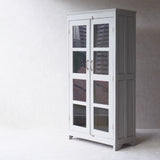 Vintage Large Cabinet | Pewter
