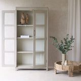 Vintage Large Cabinet | Pewter